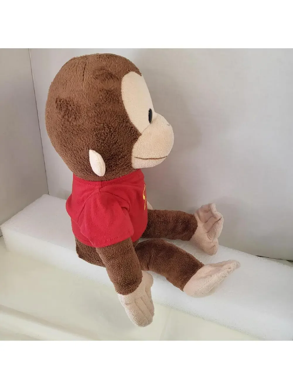 Curious George shirt removable bundle plush flawed 16